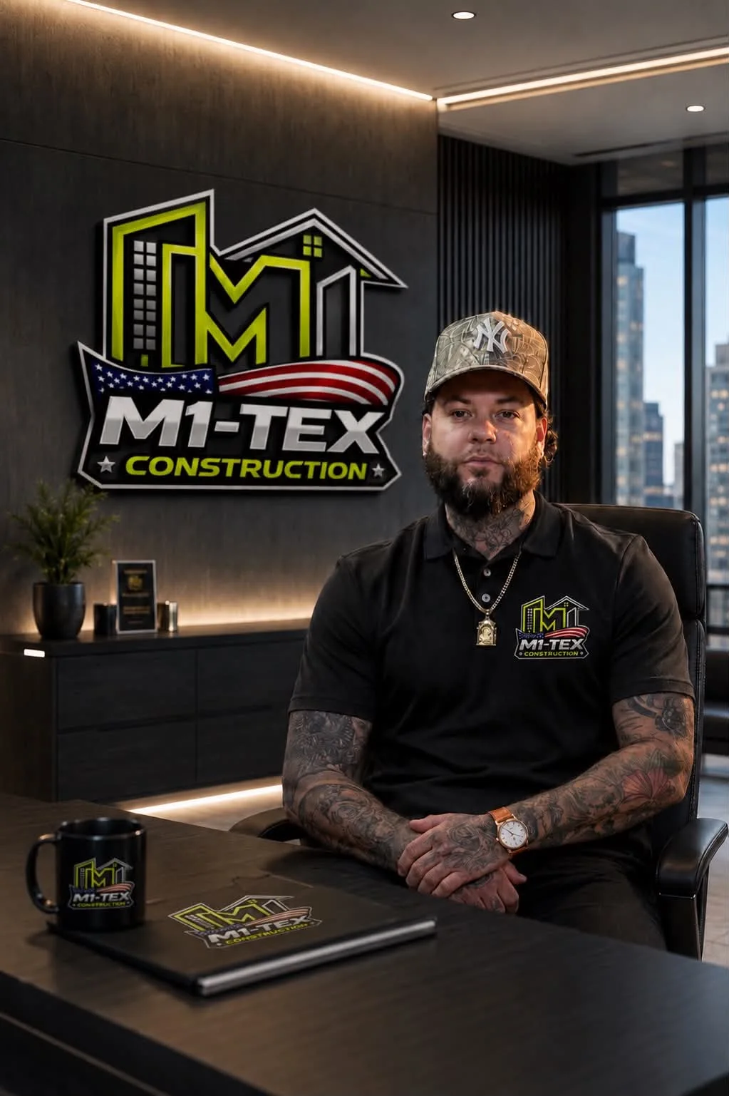 Jason Mercado, owner of M1-TEX Construction LLC